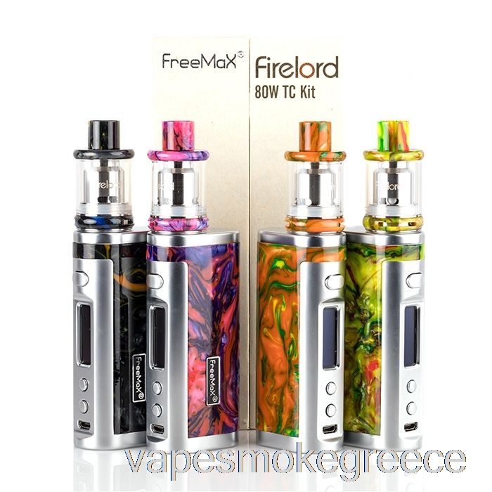 Vape Greece Freemax Firelord 80w Tc Starter Kit κίτρινο